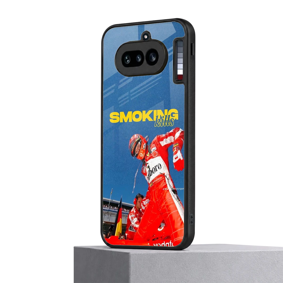 Burnout Mode nothing phone 4a mobile cover | shockproof glass phone case