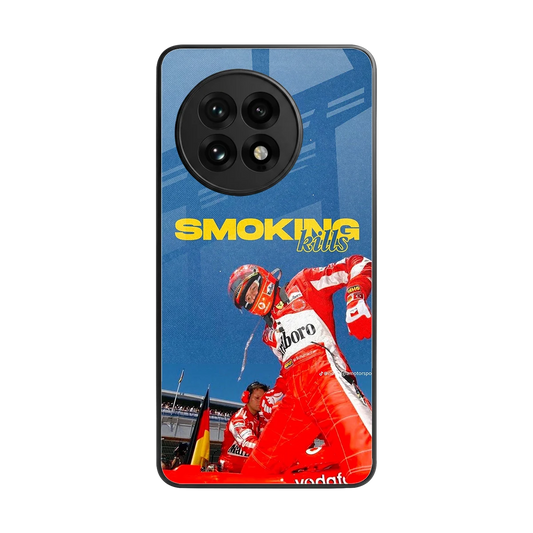 Burnout Mode back phone cover | glass case for oneplus 13r
