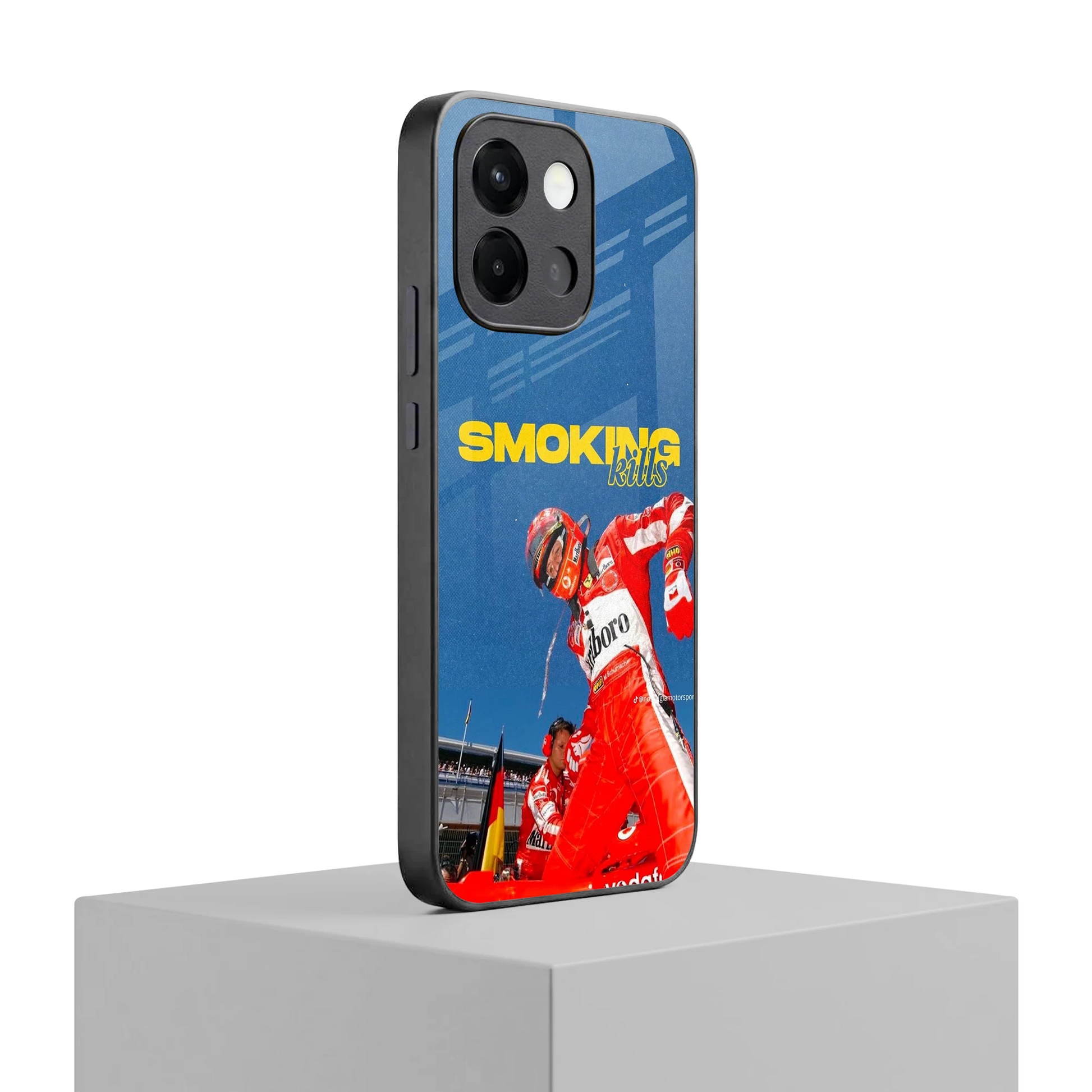Burnout Mode oneplus 13s mobile cover | shockproof glass phone case
