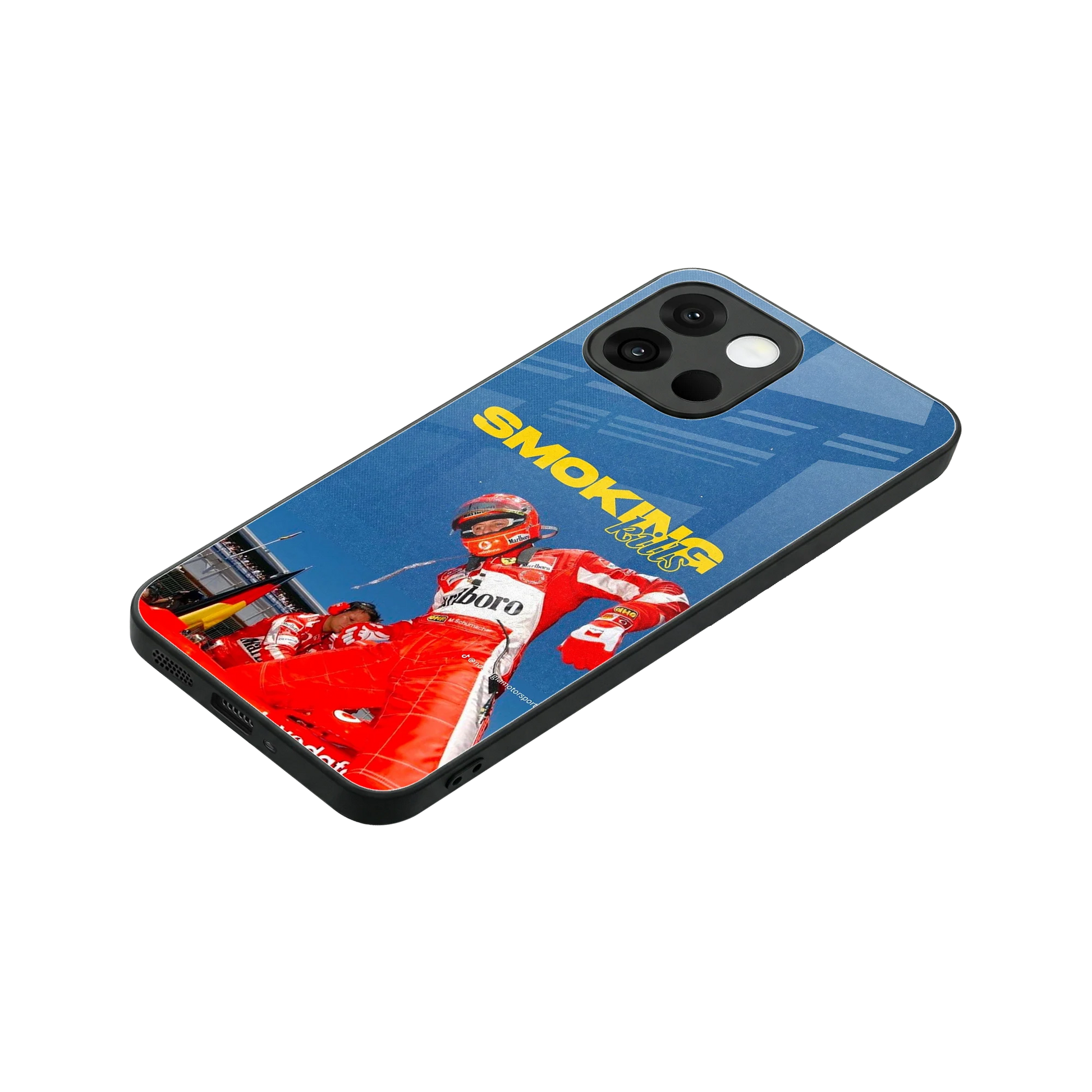 Burnout Mode stylish phone case for oneplus 13s | glossy glass and slim fit