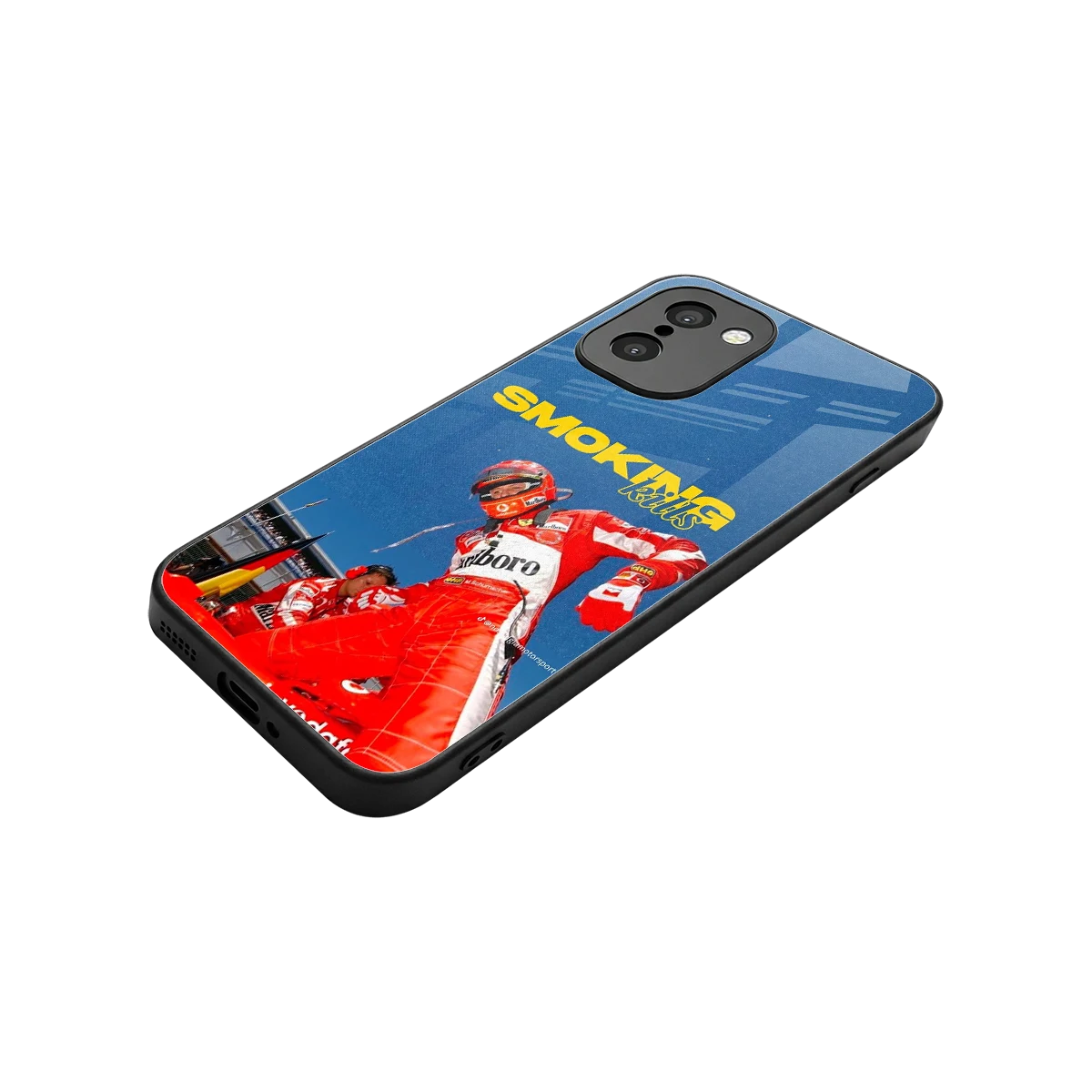 Burnout Mode stylish phone case for oneplus 15r | glossy glass and slim fit