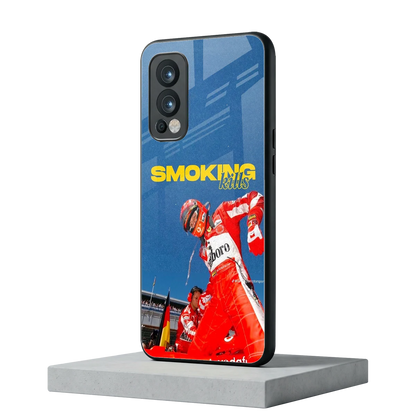 Burnout Mode oneplus nord 2 mobile cover | shockproof glass phone case
