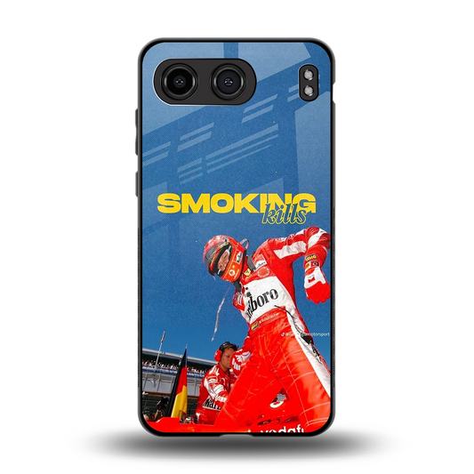 Burnout Mode back phone cover | glass case for oneplus nord 4