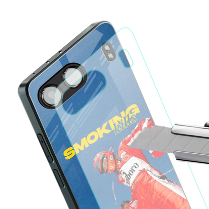 Burnout Mode stylish phone case for oneplus nord 4 | glossy glass and slim fit