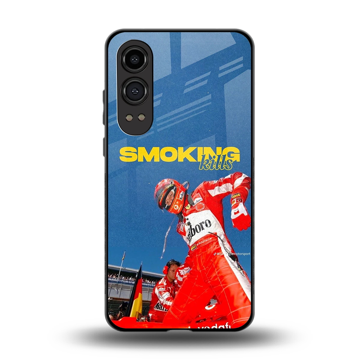 Burnout Mode back phone cover | glass case for oneplus nord ce 4 lite