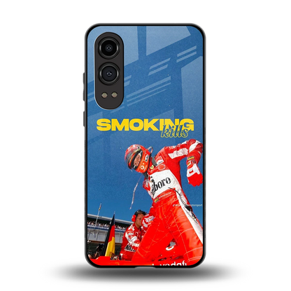 Burnout Mode back phone cover | glass case for oneplus nord ce 4 lite