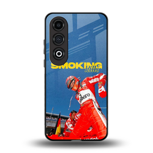 Burnout Mode back phone cover | glass case for oneplus nord ce 4