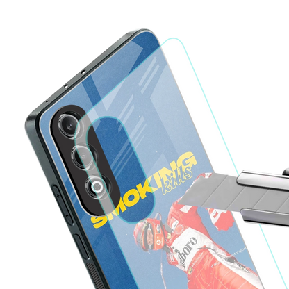 Burnout Mode stylish phone case for oneplus nord ce 4 | glossy glass and slim fit