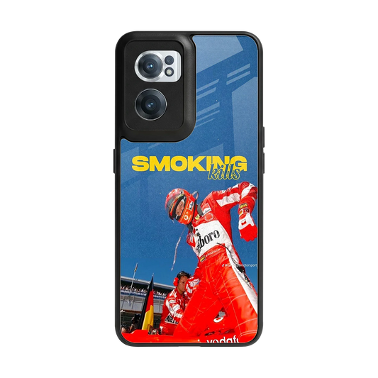 Burnout Mode back phone cover | glass case for oneplus nord ce 2