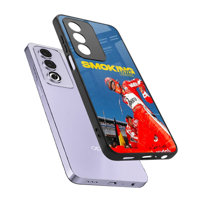 Burnout Mode sleek oppo a3 pro cover with tempered glass back and TPU edges