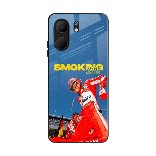 Burnout Mode back phone cover | glass case for oppo a5x 5g