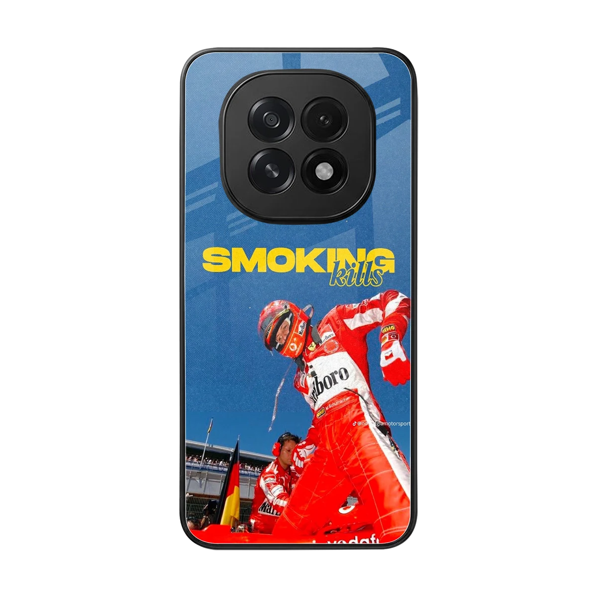 Burnout Mode back phone cover | glass case for oppo f29 5g