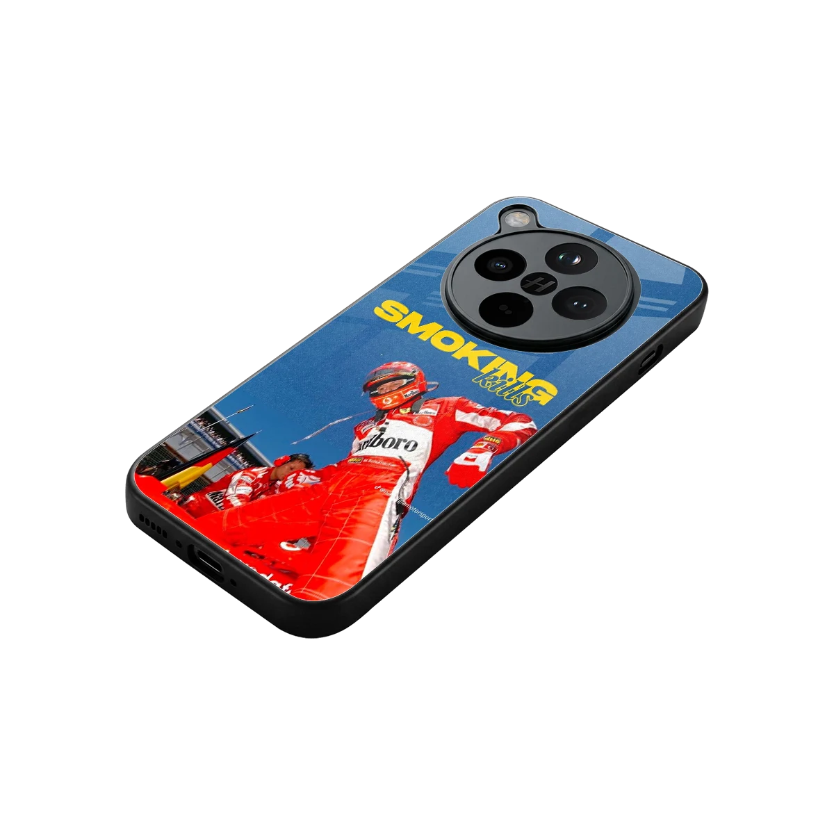 Burnout Mode stylish phone case for oppo find x8 | glossy glass and slim fit
