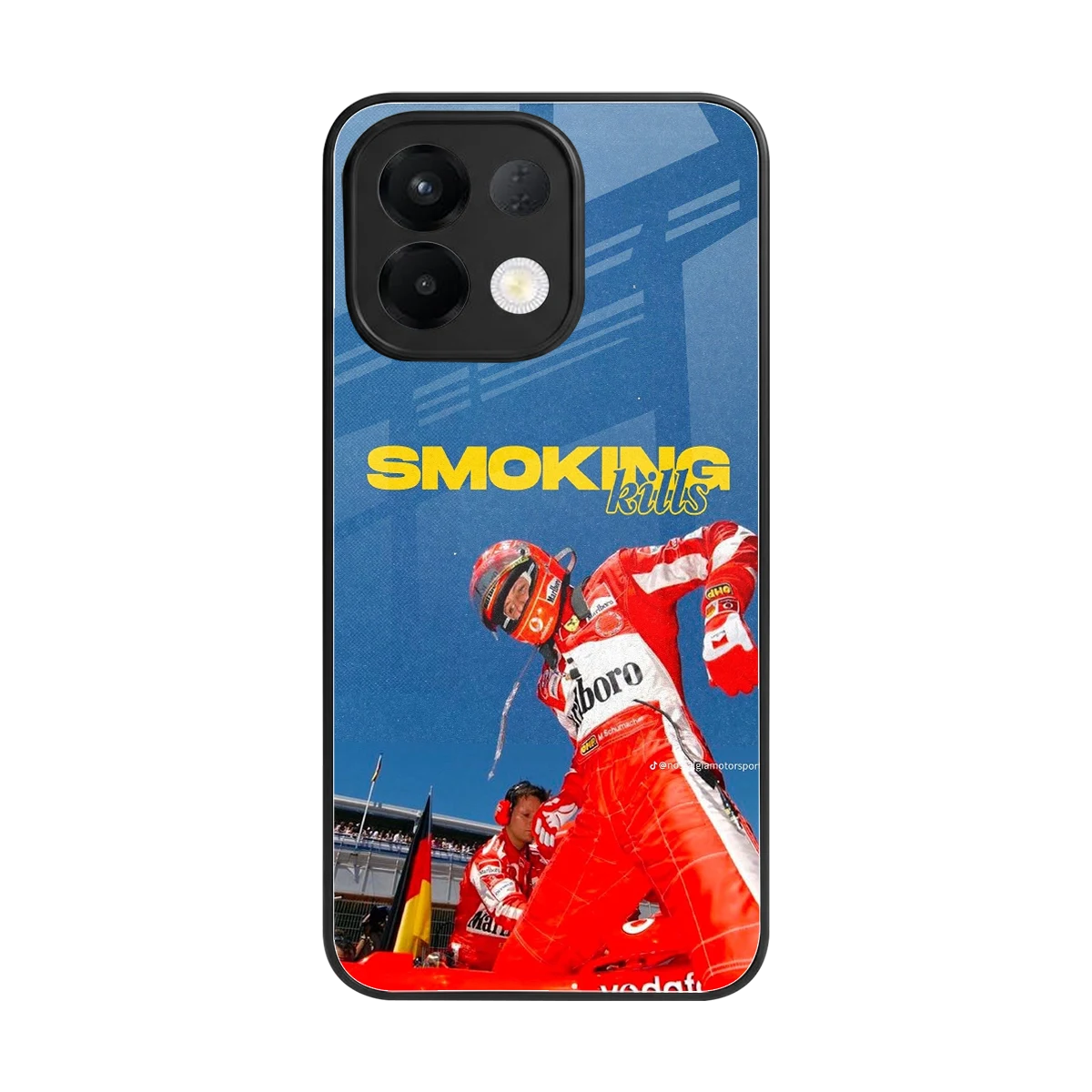 Burnout Mode back phone cover | glass case for oppo k13 5g
