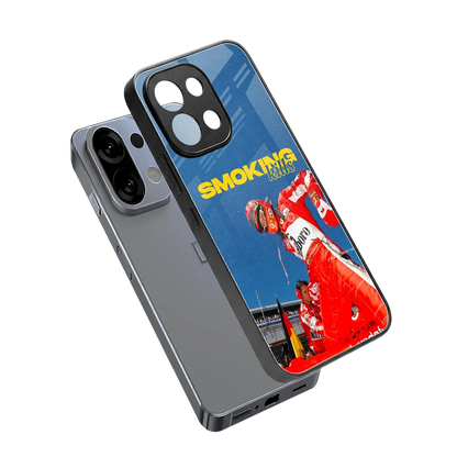 Burnout Mode sleek oppo k13 5g cover with tempered glass back and TPU edges