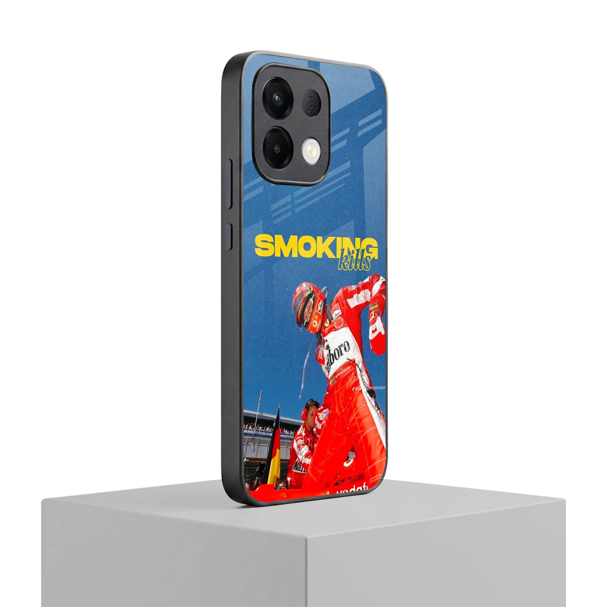 Burnout Mode oppo k13 5g mobile cover | shockproof glass phone case
