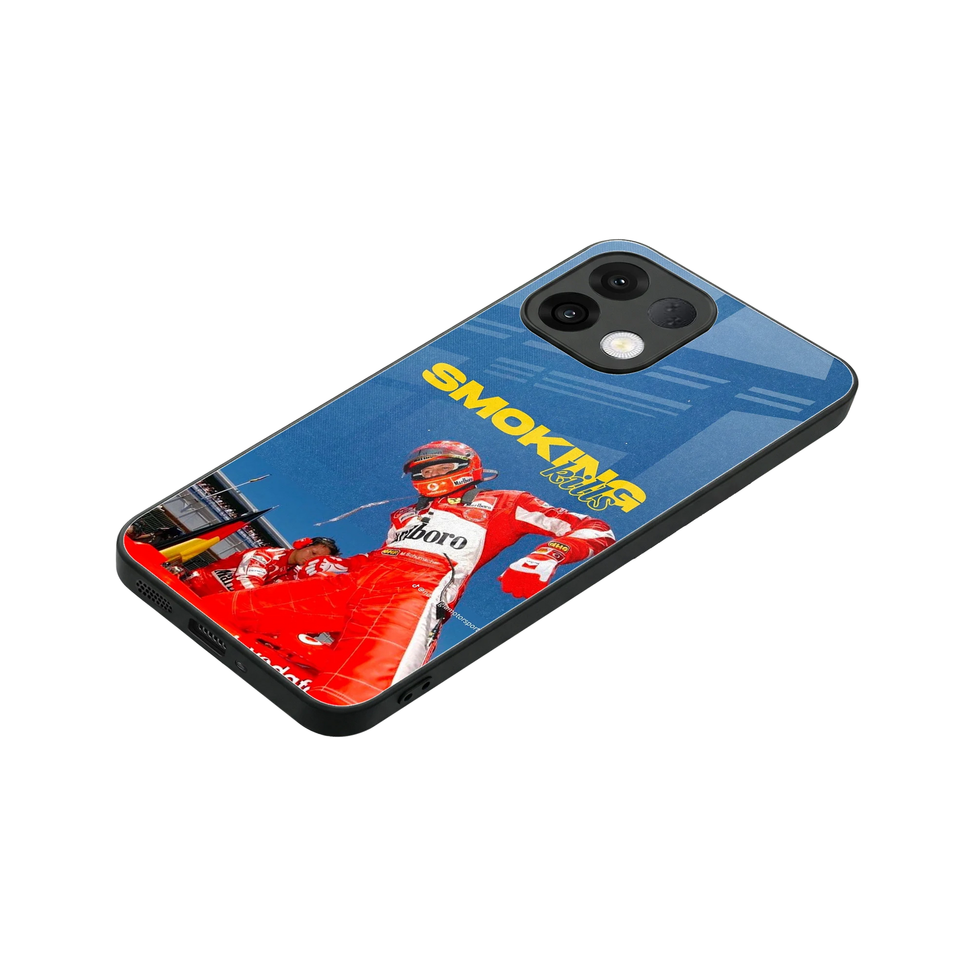 Burnout Mode stylish phone case for oppo k13 5g | glossy glass and slim fit