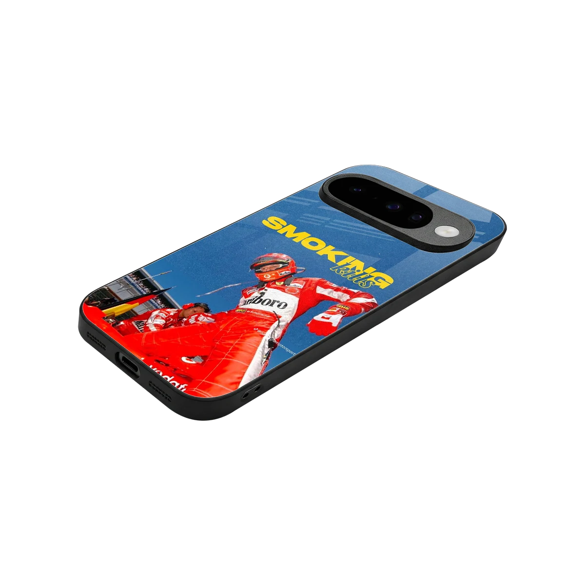Burnout Mode stylish phone case for google pixel 10 | glossy glass and slim fit