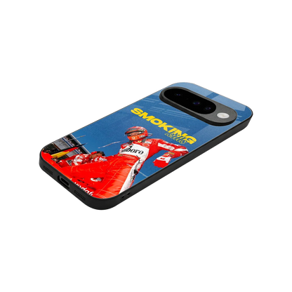 Burnout Mode stylish phone case for google pixel 10 | glossy glass and slim fit