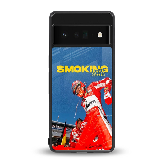 Burnout Mode back phone cover | glass case for google pixel 6 pro