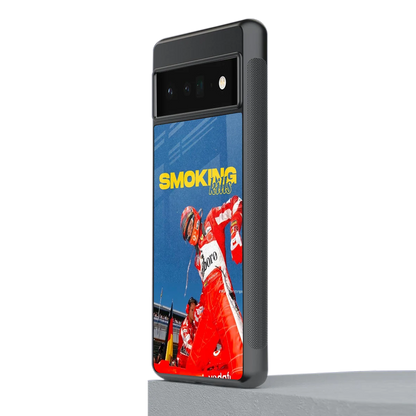 Burnout Mode stylish phone case for google pixel 6 pro | glossy glass and slim fit