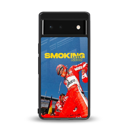 Burnout Mode back phone cover | glass case for google pixel 6