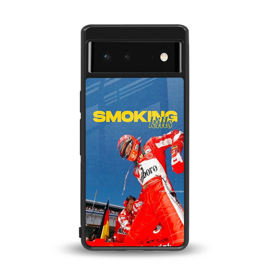 Burnout Mode back phone cover | glass case for google pixel 6