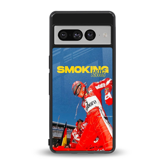 Burnout Mode back phone cover | glass case for google pixel 7 pro