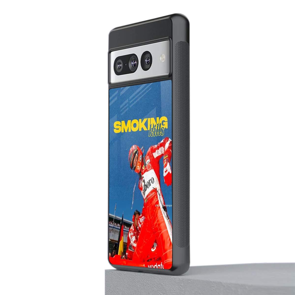 Burnout Mode stylish phone case for google pixel 7 pro | glossy glass and slim fit