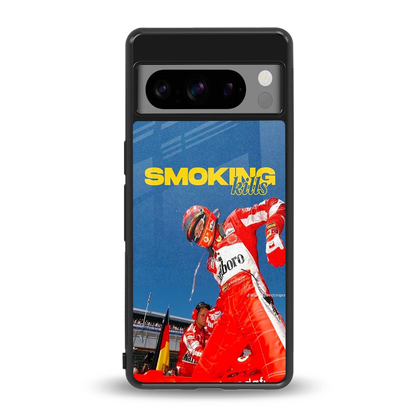 Burnout Mode back phone cover | glass case for google pixel 8 pro