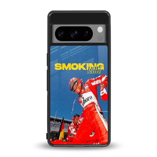 Burnout Mode back phone cover | glass case for google pixel 8 pro