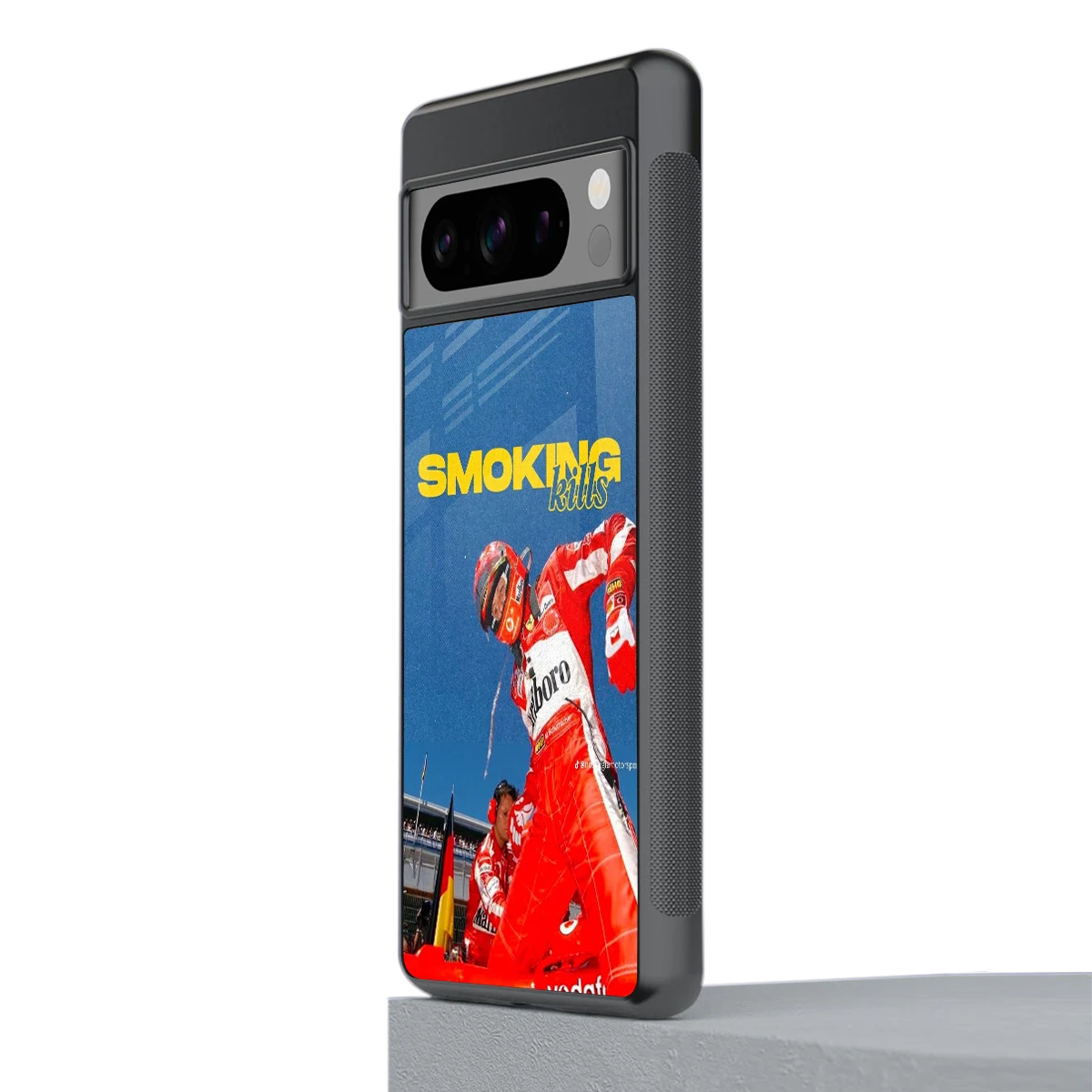 Burnout Mode stylish phone case for google pixel 8 pro | glossy glass and slim fit