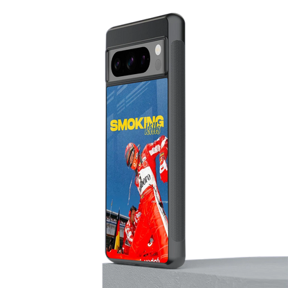 Burnout Mode stylish phone case for google pixel 8 pro | glossy glass and slim fit