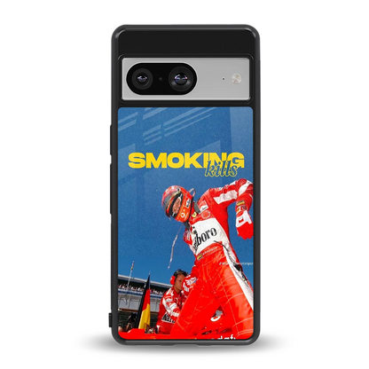 Burnout Mode back phone cover | glass case for google pixel 8