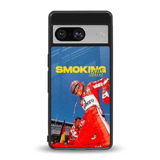 Burnout Mode back phone cover | glass case for google pixel 8