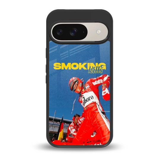 Burnout Mode back phone cover | glass case for google pixel 9