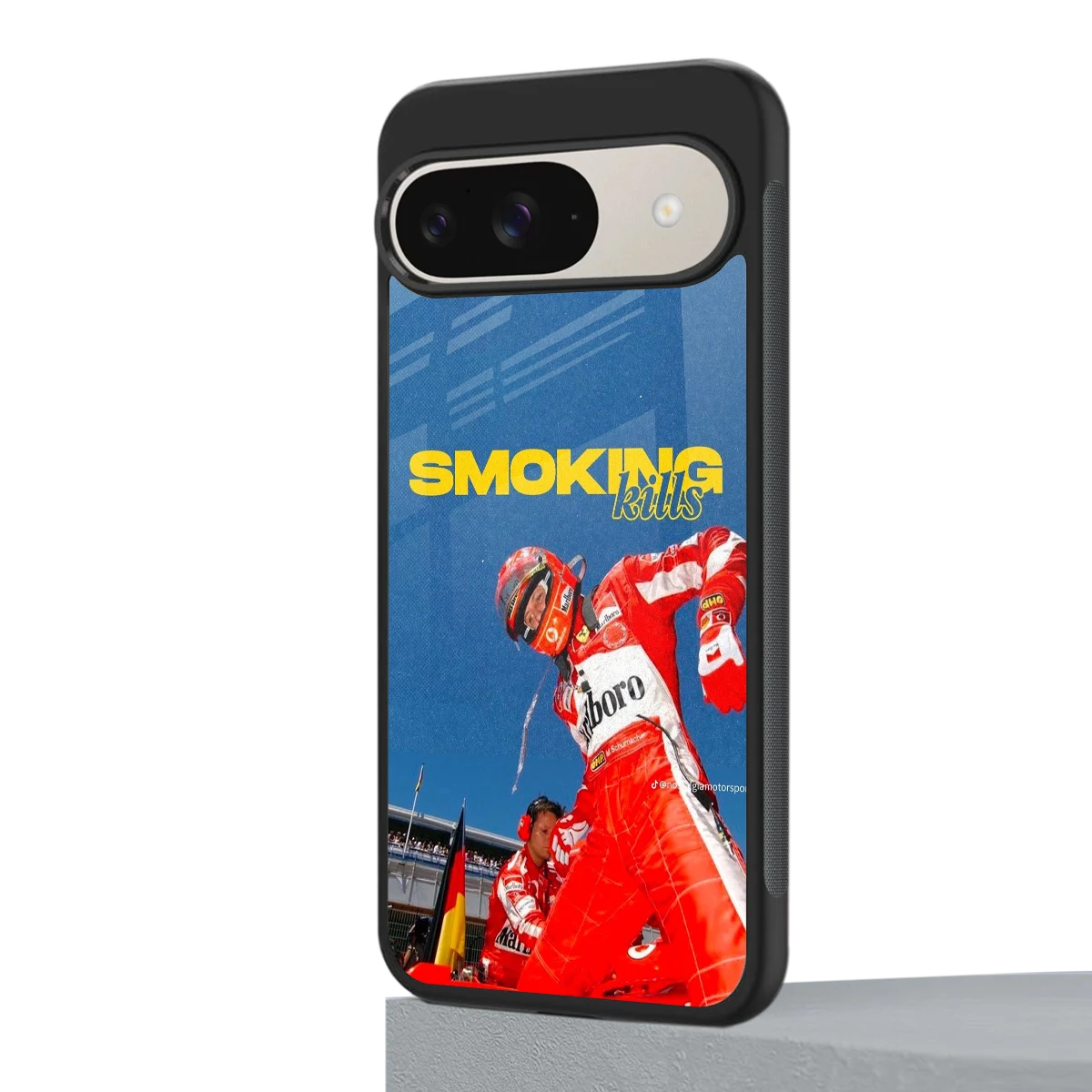 Burnout Mode google pixel 9 mobile cover | shockproof glass phone case