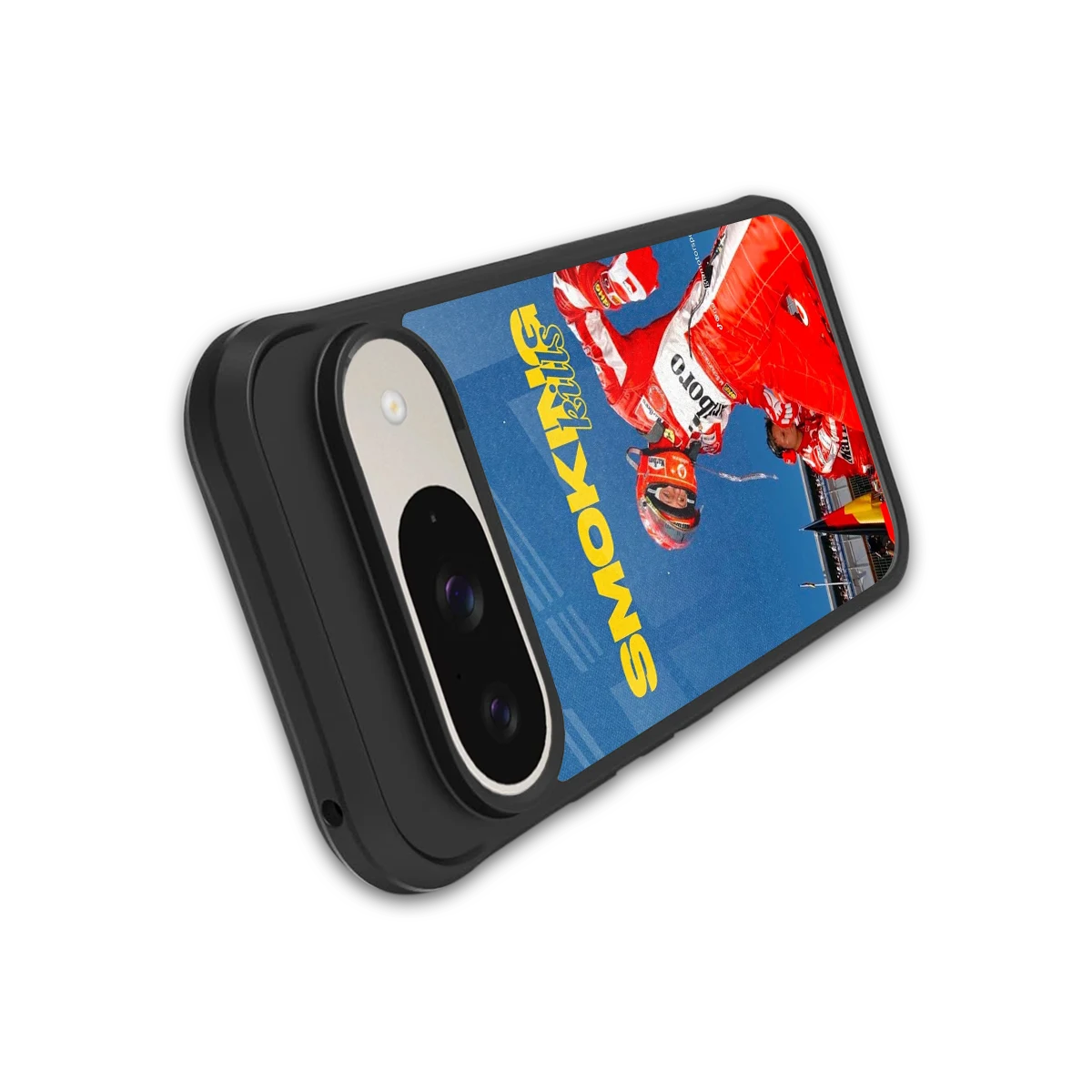 Burnout Mode stylish phone case for google pixel 9 | glossy glass and slim fit