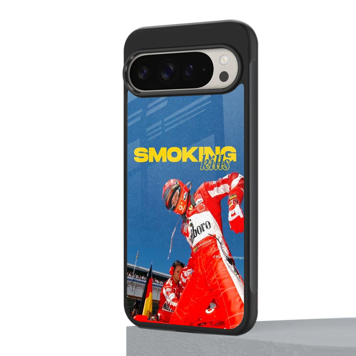 Burnout Mode google pixel 9 pro mobile cover | shockproof glass phone case