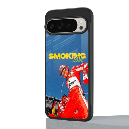 Burnout Mode google pixel 9 pro mobile cover | shockproof glass phone case