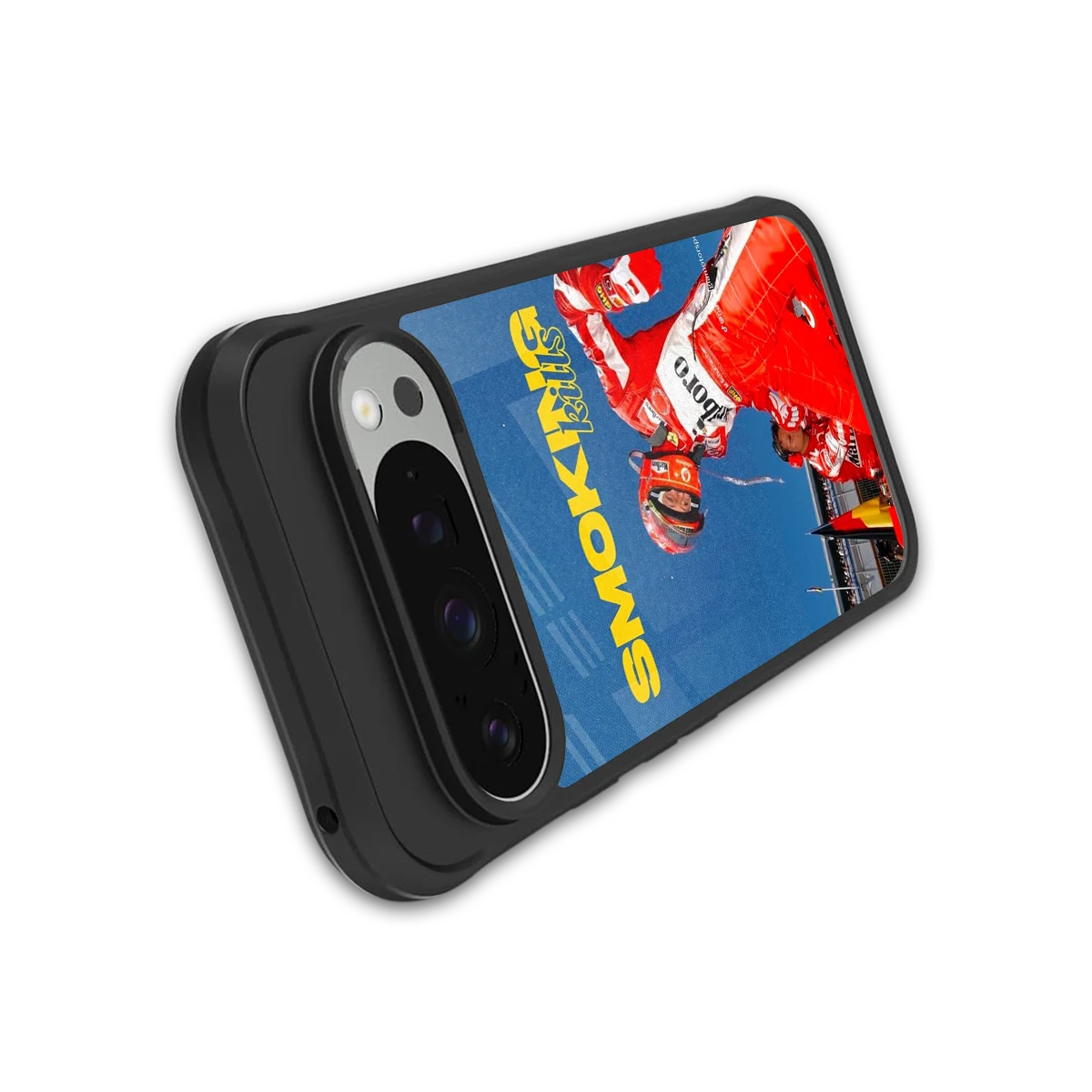 Burnout Mode stylish phone case for google pixel 9 pro xl | glossy glass and slim fit