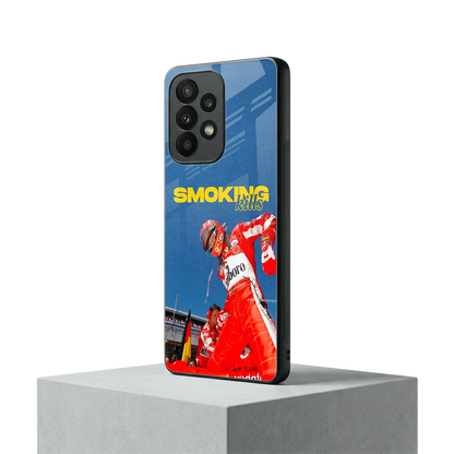 Burnout Mode samsung galaxy a23 mobile cover | shockproof glass phone case
