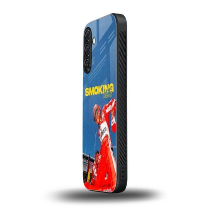 Burnout Mode samsung galaxy m36 5g mobile cover | shockproof glass phone case