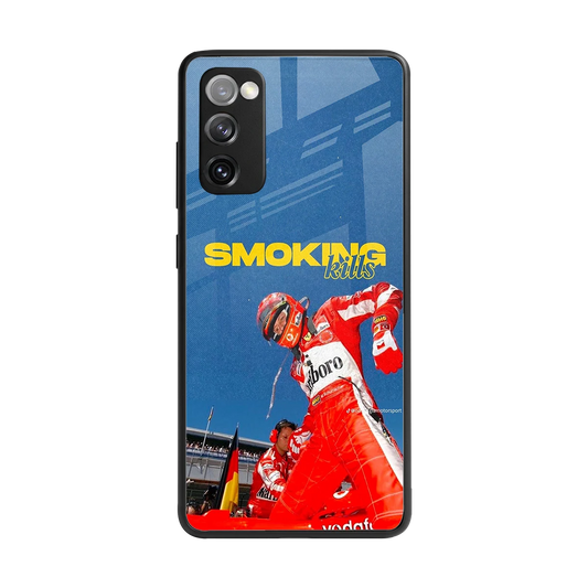 Burnout Mode back phone cover | glass case for samsung galaxy s20 fe