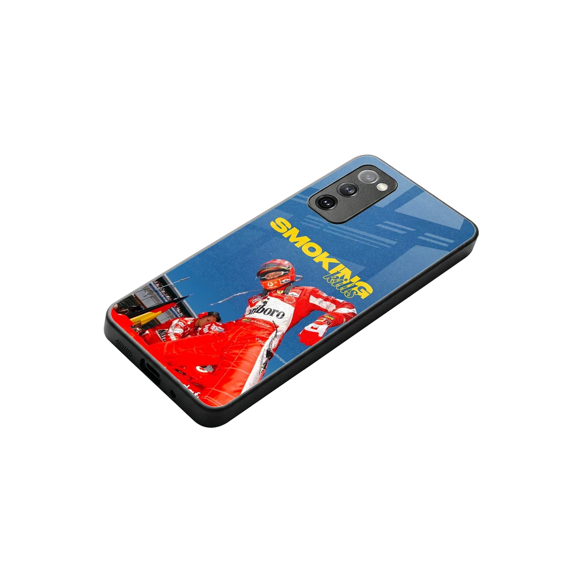 Burnout Mode stylish phone case for samsung galaxy s20 fe | glossy glass and slim fit