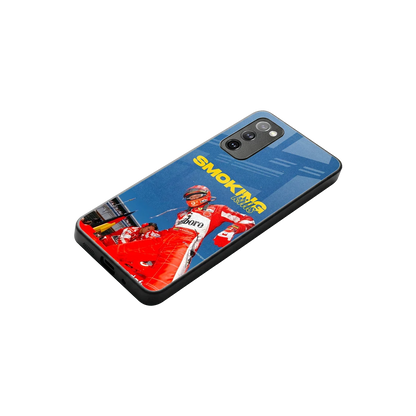 Burnout Mode stylish phone case for samsung galaxy s20 fe | glossy glass and slim fit