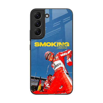 Burnout Mode back phone cover | glass case for samsung galaxy s22