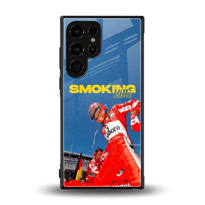 Burnout Mode back phone cover | glass case for samsung galaxy s24 ultra