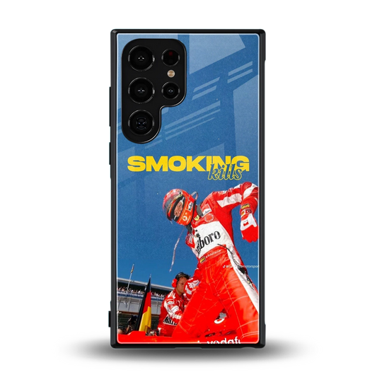 Burnout Mode back phone cover | glass case for samsung galaxy s24 ultra