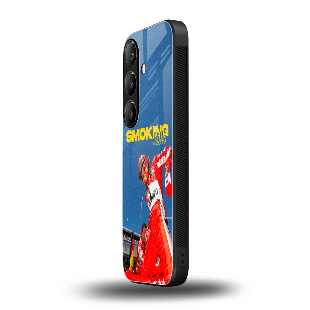 Burnout Mode samsung galaxy s25 fe mobile cover | shockproof glass phone case